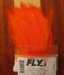  strong neck hackle orange Super Fly